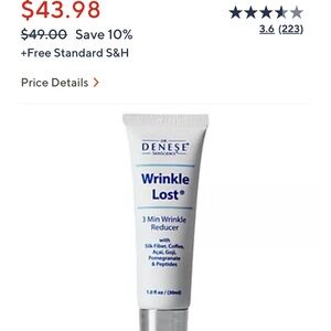 Wrinkle Lost Cream - Dr. Denese